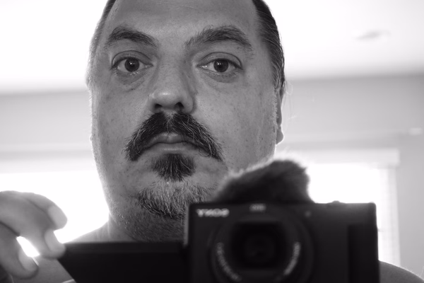 Self portrait with camera